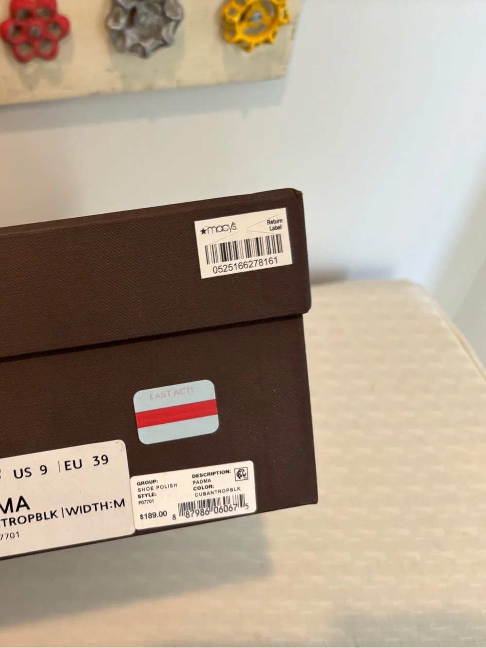 Woven Multicolor Slip-On Loafers - Size 9/39